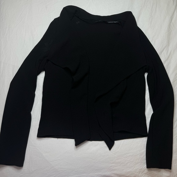 Open Blazer Black Textured Medium by George | Flowy - Picture 2 of 7